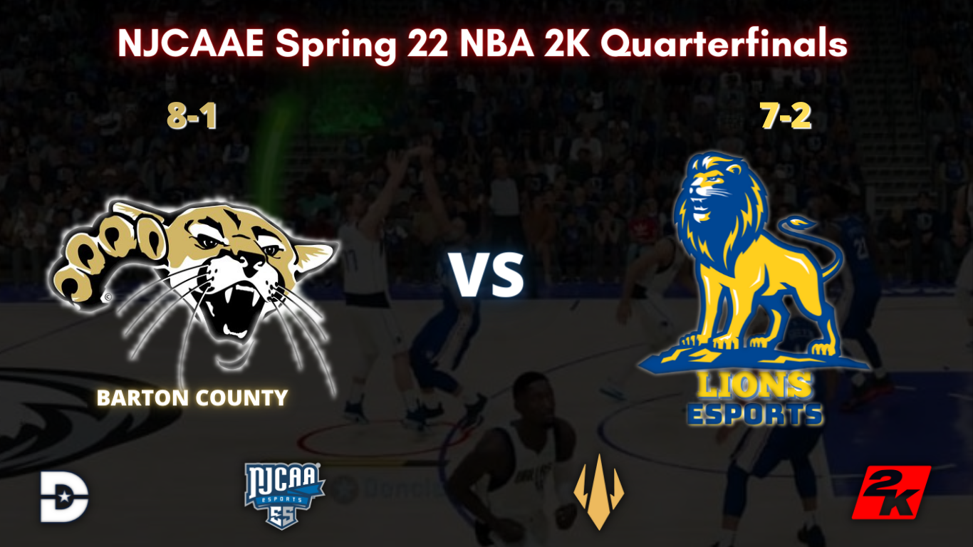 Mountain View Lions Advances To The Semifinals In The NJCAAE NBA 2K Spring Playoffs