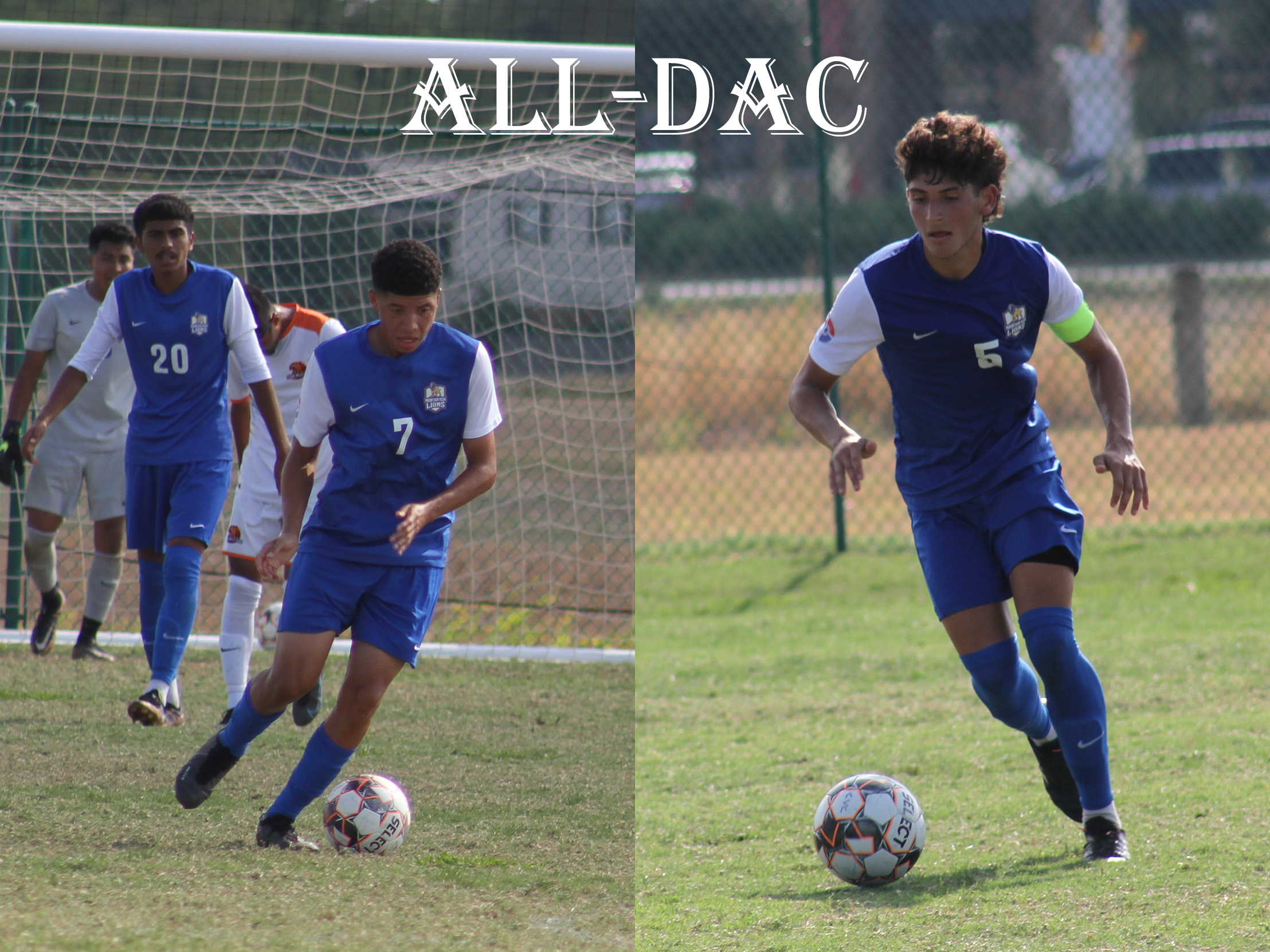 Five Men's Soccer Players Earn All-DAC Honors