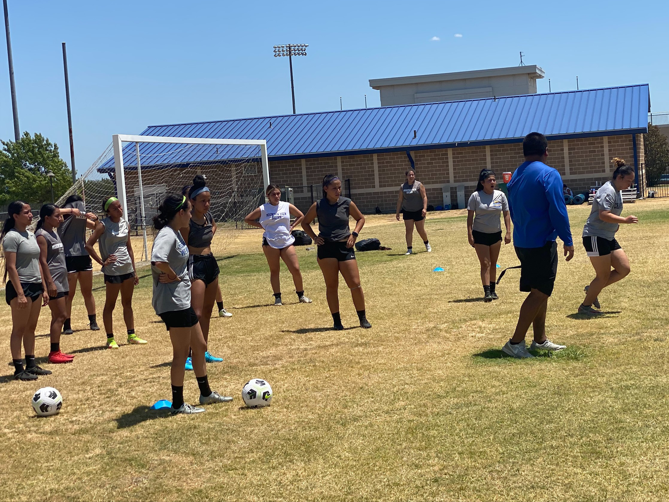 Dallas College Mountain View women's soccer team will play Dallas College North Lake in the NJCAA DIII Mid-South District quarterfinals Tuesday at Dallas College Brookhaven. 