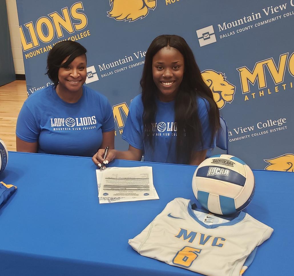 MVC Volleyball Welcomes Camerion Bradley to the Family!
